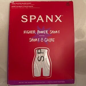 SPANX higher power short size S , brand new, not opened or ever worn.